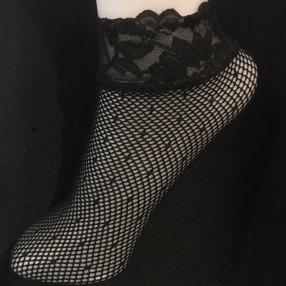 Ankle net socks